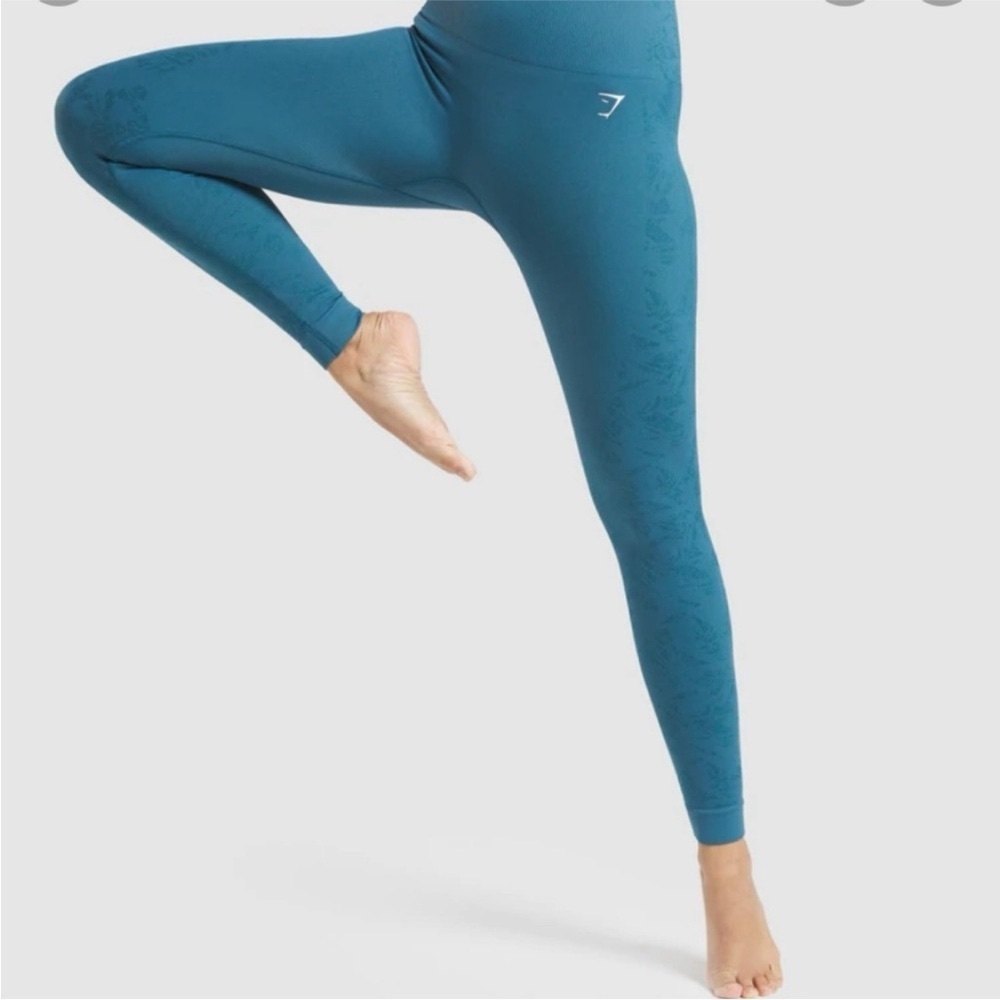 Gymshark Teal Women's Studio Leggings